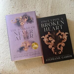 SIGNED “The Ballad of Never After” Stephanie Garber - Barnes and Noble Edition